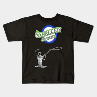 Colorado Fly Fishing Kids T-Shirt